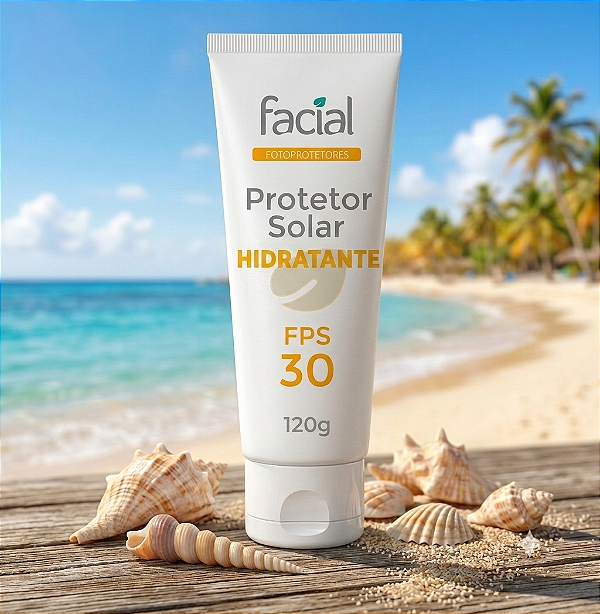 Protetor Solar Hidratante Fps 30 120g