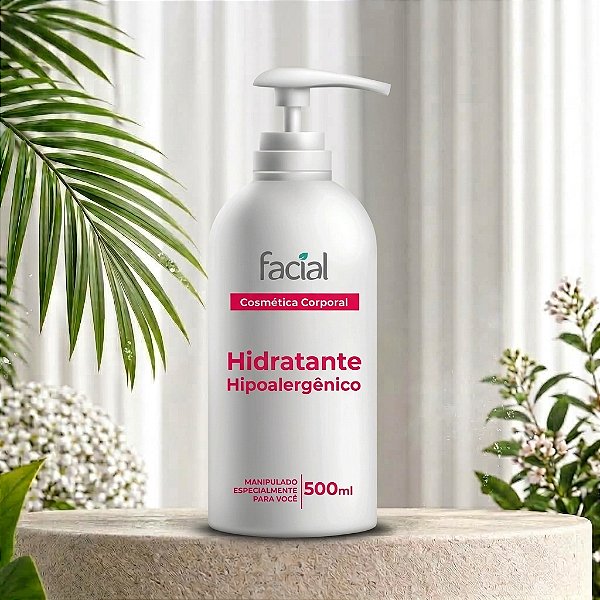 Creme Hidratante Hipoalergênico 500ml