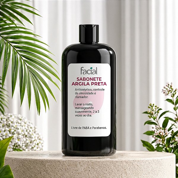 Sabonete com Argila Preta 120ml