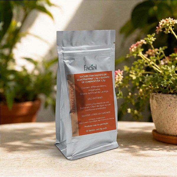 Glucosamina e Condroitina Sachê 6g 30unidades