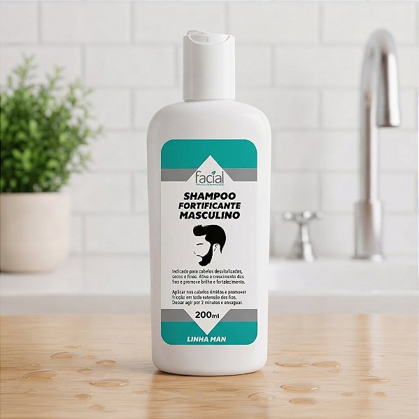 Shampoo Fortificante Masculino 200ml
