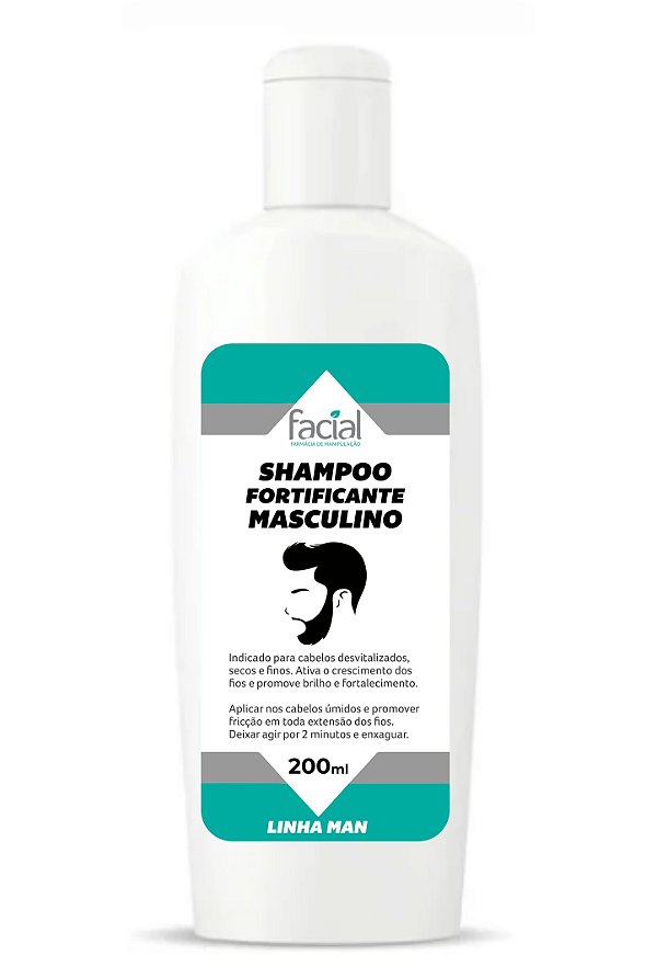 Shampoo Fortificante Masculino 200ml