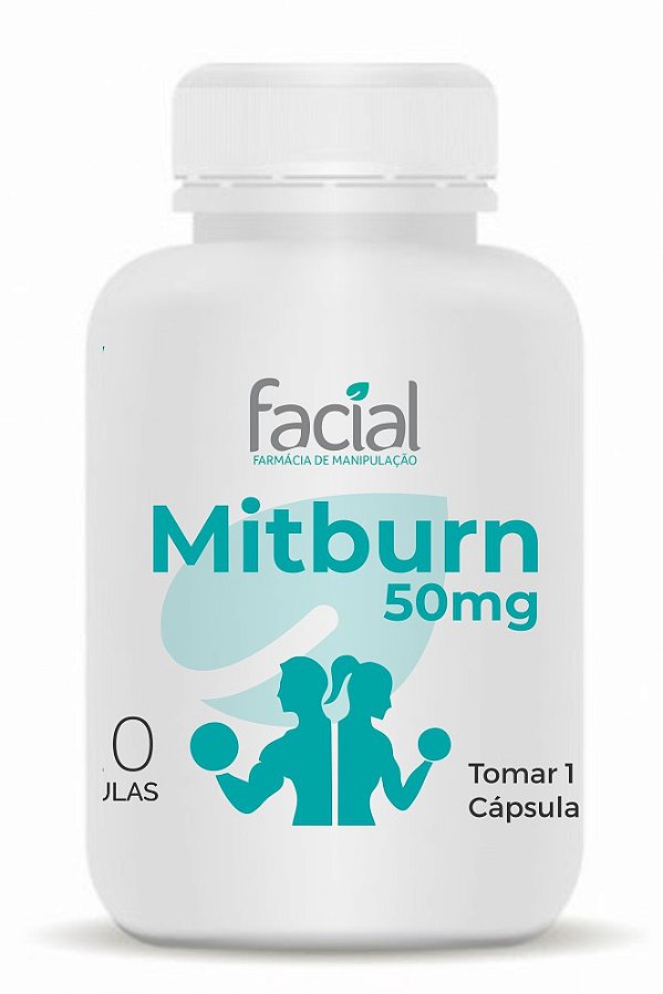 Mitburn 50mg 30 cápsulas