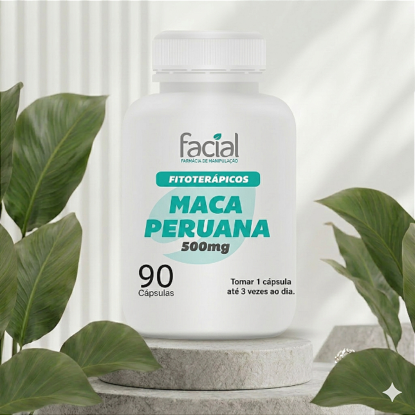Maca Peruana 500mg - 90 doses