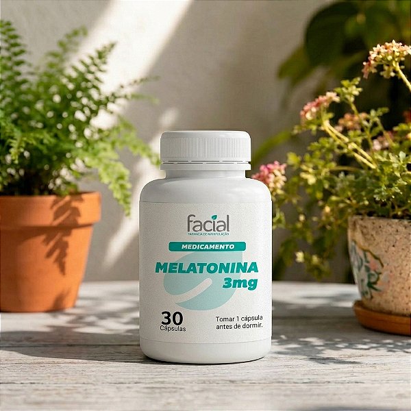 Melatonina 3mg - 30 Cápsulas