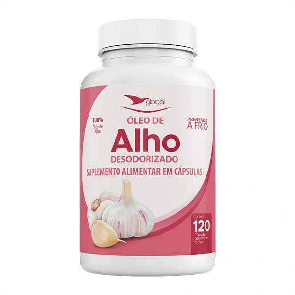 Óleo de Alho – 120 Cápsulas