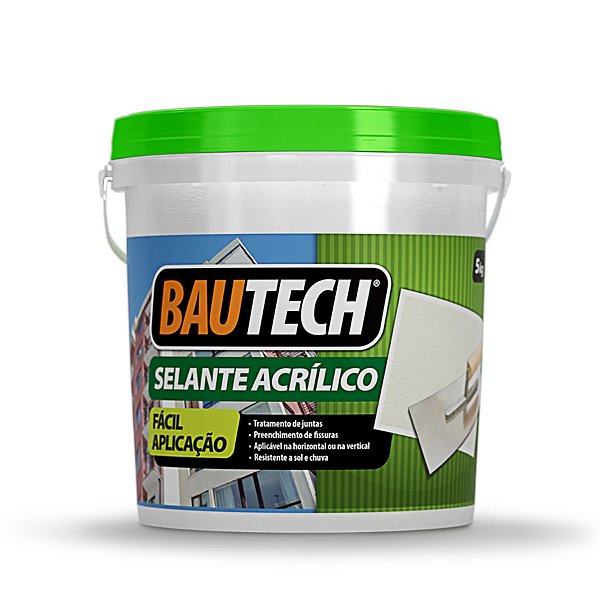 Bautech Selante Acrílico Galão 5kg