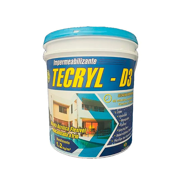 Tecryl D3 Cinza Barrica 60kg