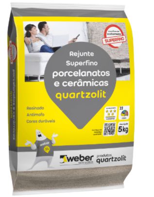 Rejunte Porcelanatos Tijolo Saco 5kg
