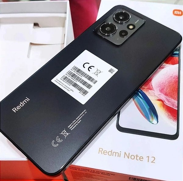 Smartphone Xiaomi Redmi Note 12 5G 128GB Cinza Tela 6.67 Câmera