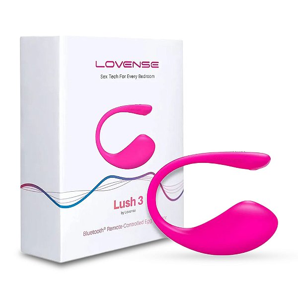 Vibrador Ponto G 10 Vibrações Controle  App - Lovense Lush 3