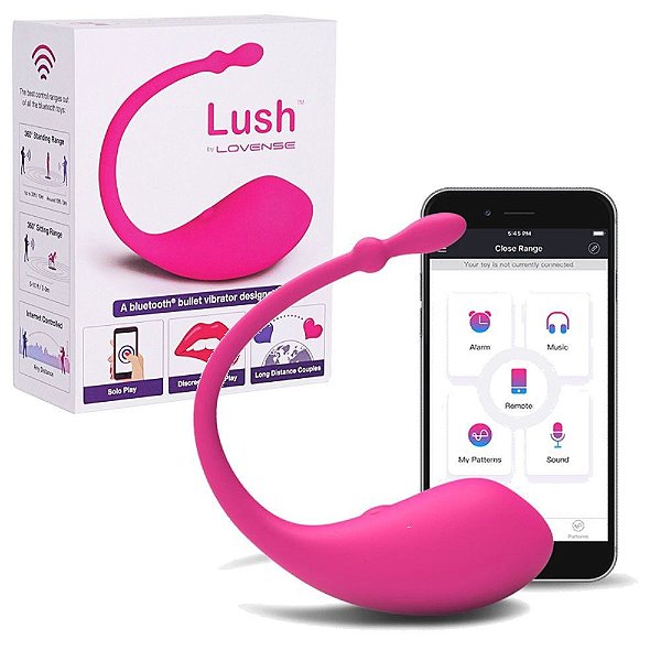 Vibrador Estimulador Ponto G Controle por App Lovense Lush 1 - Lust of Love  - Sex Shop Online com Vibradores, Masturbadores e Produtos de Alta Qualidade