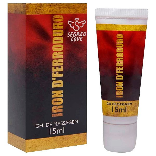 Óleo Massagem Peniana Efeito Retardante 15mL - Segred Love Iron D'ferro Duro