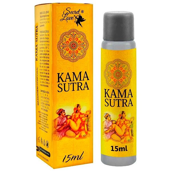 Gel Lubrificante Íntimo À Base D'Água 15mL - Segred Love Kama Sutra