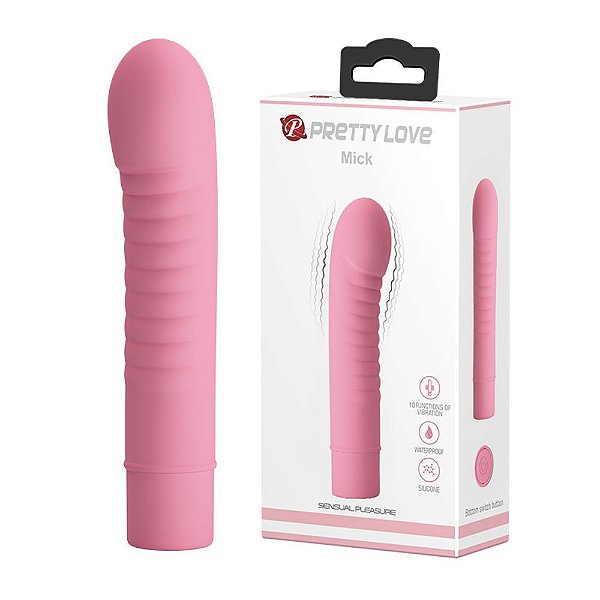 Vibrador Estimulador De Ponto G 10 Modos De Vibração - PRETTY LOVE MICK