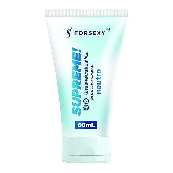 Gel Lubrificante Intimo Neutro Supreme 60ml - FOR SEXY