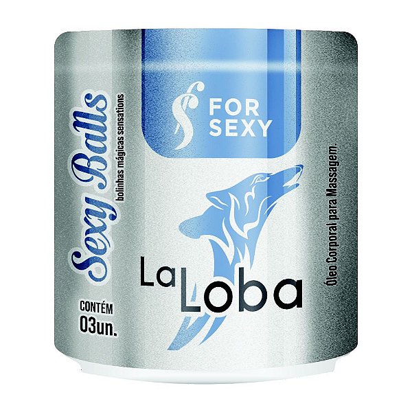 Bolinha Explosiva La Loba Excitante Efeito De Vibração E Esquenta - For Sexy