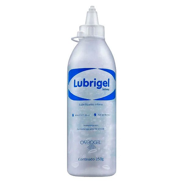 Gel Lubrificante Íntimo á Base de água Lubrigel 250g - Carbogel