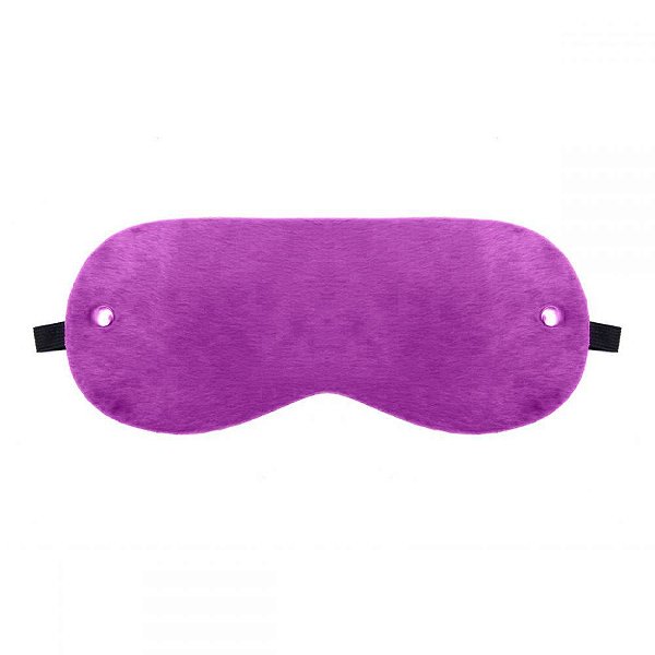 Venda Tapa Olhos Pelúcia Roxo - Dominatrixxx