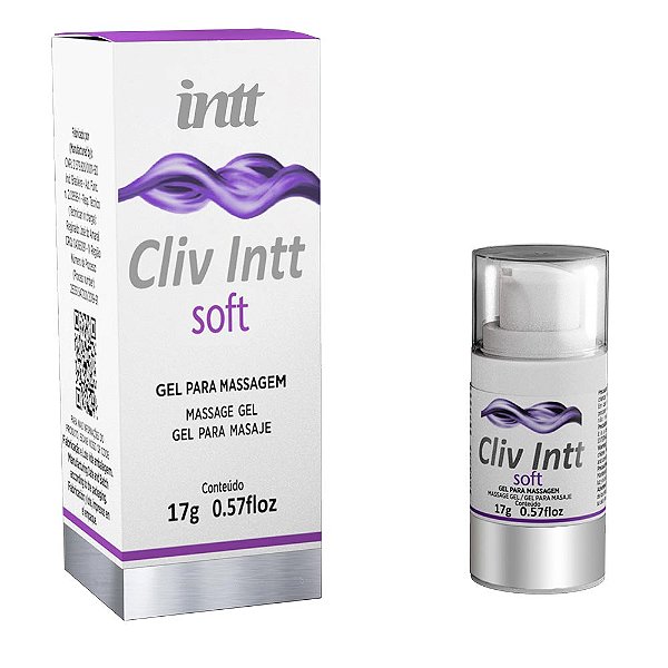 Gel Anal extra forte Cliv Soft  5 em 1 - 17G | Intt Cosméticos