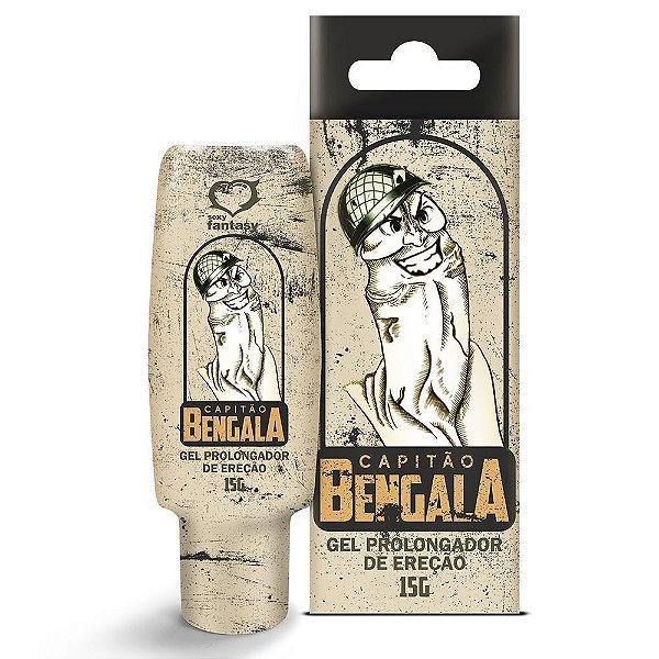 Sexy Fantasy - Capitão Bengala Gel Prolongador de Ereção 15 Gr