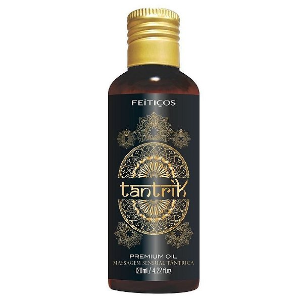 Óleo Corporal Tantrik Massagem Afrodisíaco 120 ML - FEITIÇOS