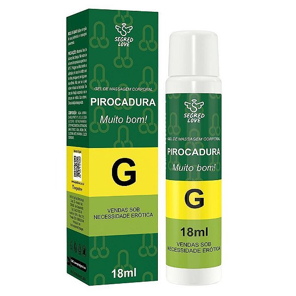 Gel Pirocadura - Lubrificante E Retardante Com Efeito Que Aquece Masculino 18 ML | SECRED LOVE