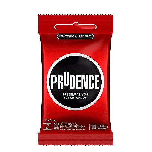 PRUDENCE CLÁSSICO - Preservativo Tradicional - 3 UNIDADES