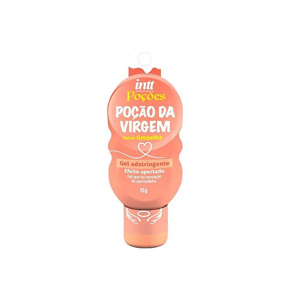 Poção Da Virgem Gel Adstringente Feminino Groselha 15g - Intt Cosméticos