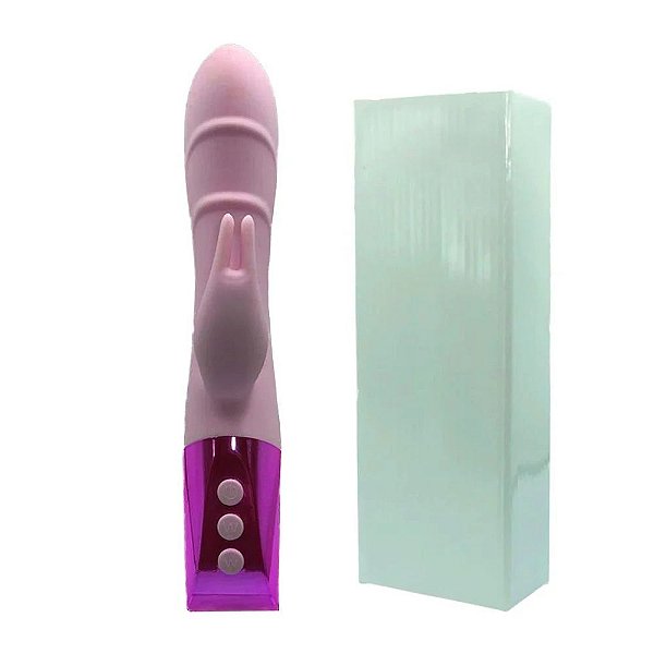 Vibrador Jack Estimulador Ponto G Clitóris Recarregável Auto Aquecimento - Me Ame