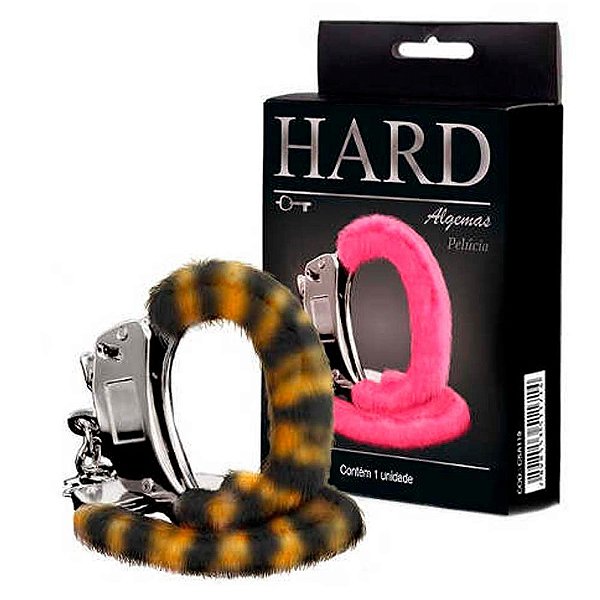 Algemas de Metal Com Pelúcia Reforçada - Hard