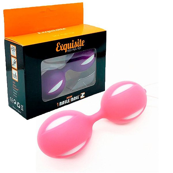 YOUVIBE - Pesos Para Pompoarismo Que Vibram Sem Bateria Feito Em Silicone | Cor: Rosa