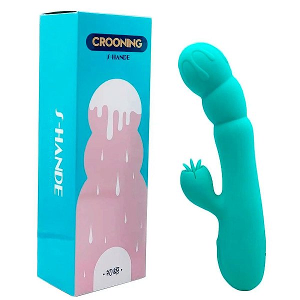 Vibrador Estimulador de Ponto G e Clitóris - FROZEN S-HANDE.