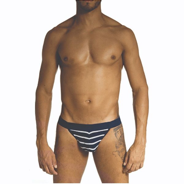 Cueca Jockstrap Tapa Sexo Listrada - SD Clothing