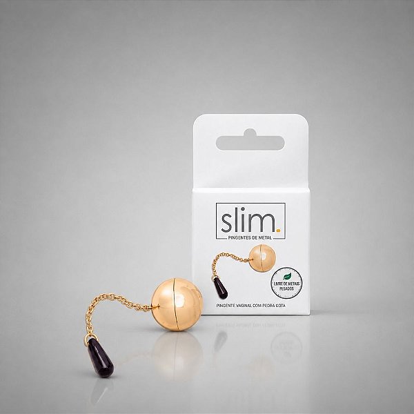 Pingente Vaginal em Metal no Formato de Gota Linha Slim - Sexy Fantasy