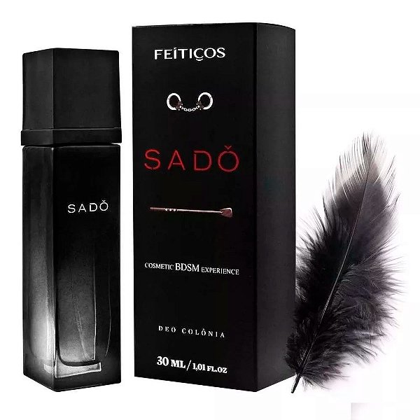 Sado Fragrance Deo Colonia Masculino 30ML BDSM  FEITICOS