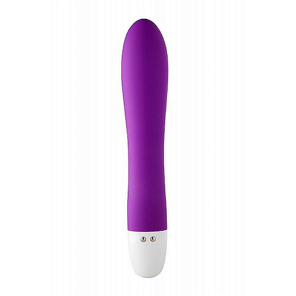 Youvibe - Vibrador Massageador De Ponto G Em Silicone Recarregável 17 X 3,5 CM | Cor: Roxo