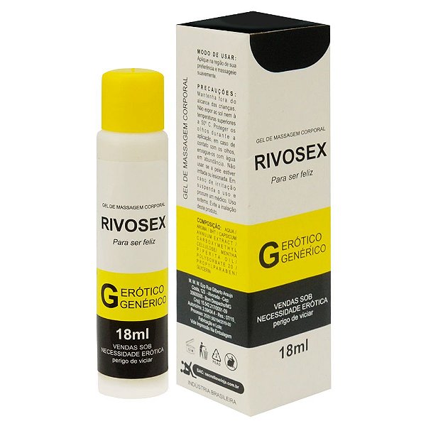 SEGRED LOVE - Rivosex Gel Retard com Efeito Retardante 18 ML