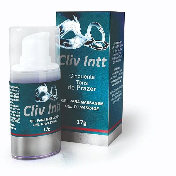 Gel Anestesico Anal Cliv 50 Tons Sabor Vinho Tinto 17g - Intt