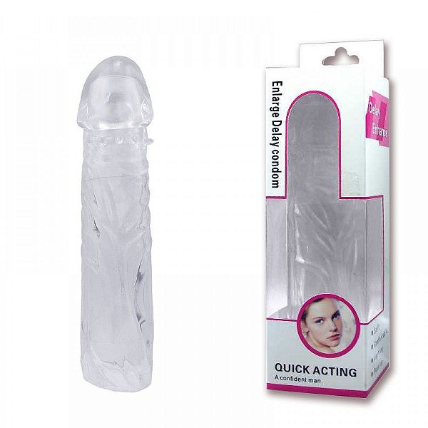 Capa Peniana Com Veias Salientes e Glande Avantajada - 15 X 3 Cm