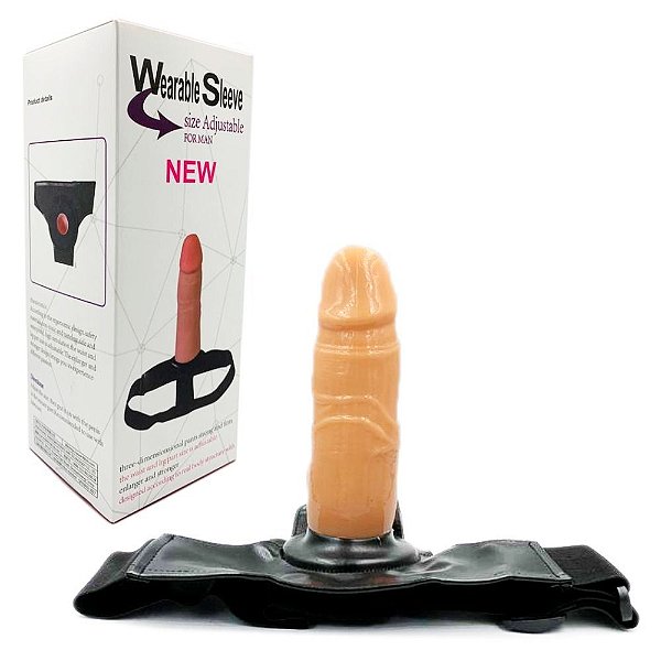 Cinta Em Elastano Com Capa Peniana  - WEARABLE SLEEVE