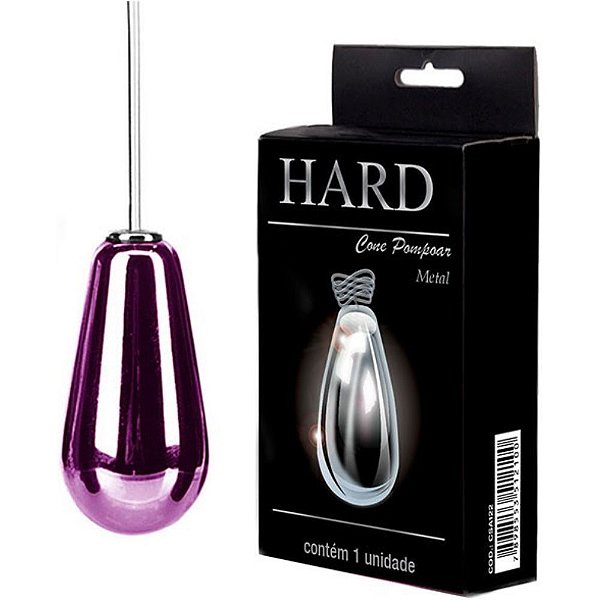 HARD - Cone Pompoarismo De Metal 57g | COR: ROXO