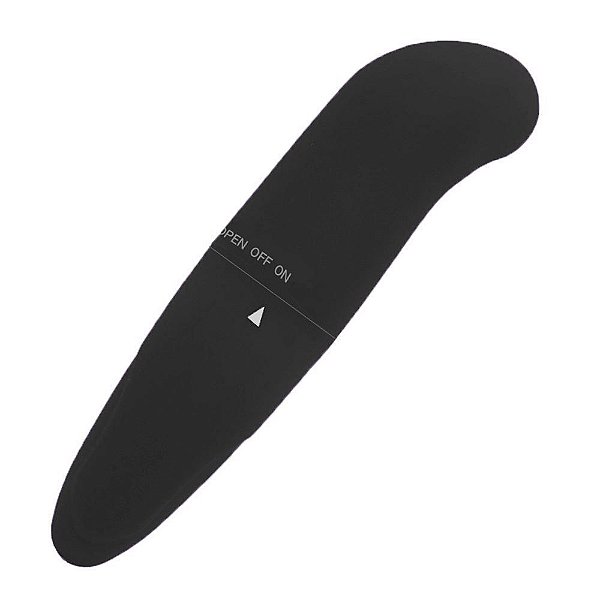 VIBRADOR PONTO G TOQUE AVELUDADO A PROVA D´ÁGUA PRETO