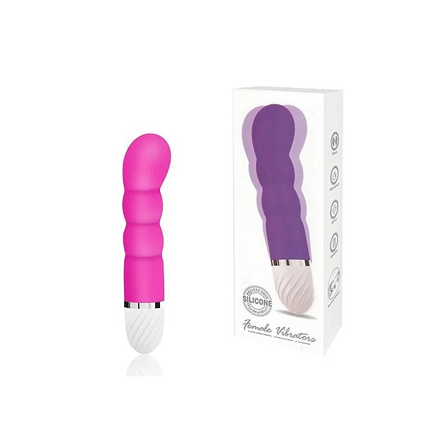 FEMALE VIBRATOR - Vibrador Ponto G Escalonado Multivelocidade | Cor: Rosa