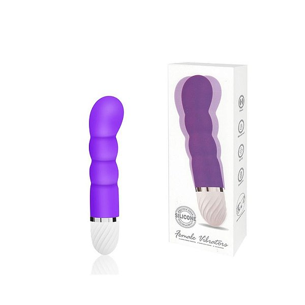 FEMALE VIBRATOR - Vibrador Ponto G Escalonado Multivelocidade | Cor: Roxo