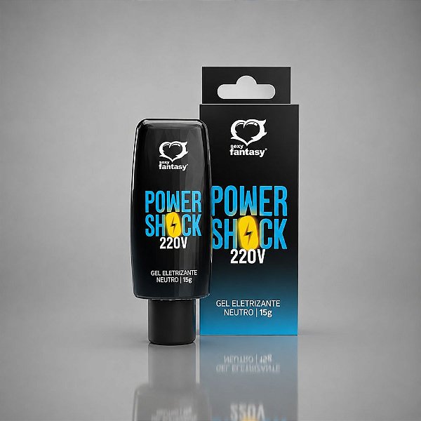 Gel Eletrizante Power Shock 220v 15g – Sexy Fantasy