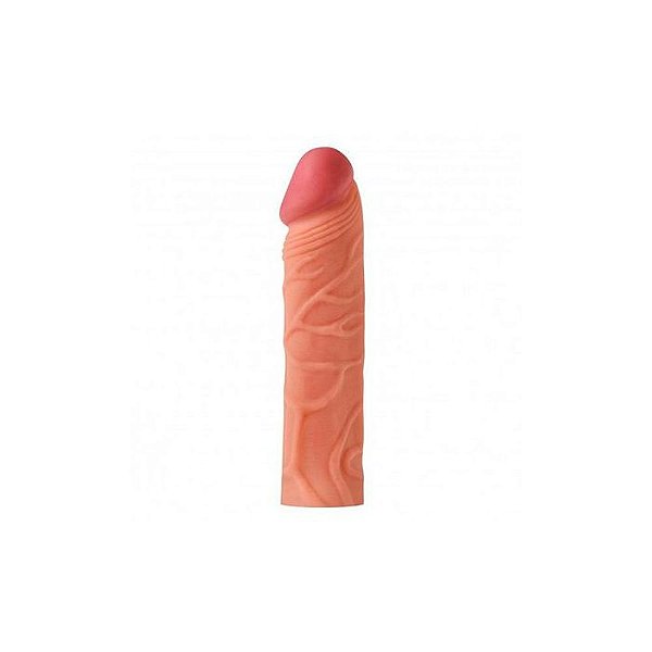 Capa Peniana em Cyberskin Grande e Grossa - 22 x 5 cm