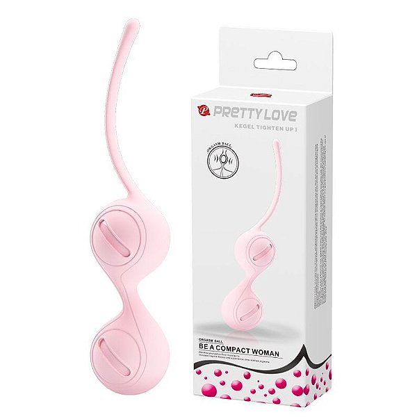 Bolas para Pompoarismo com Pesos Internos que Vibra 36 G - PRETTY LOVE KEGEL TIGHTEN UP I