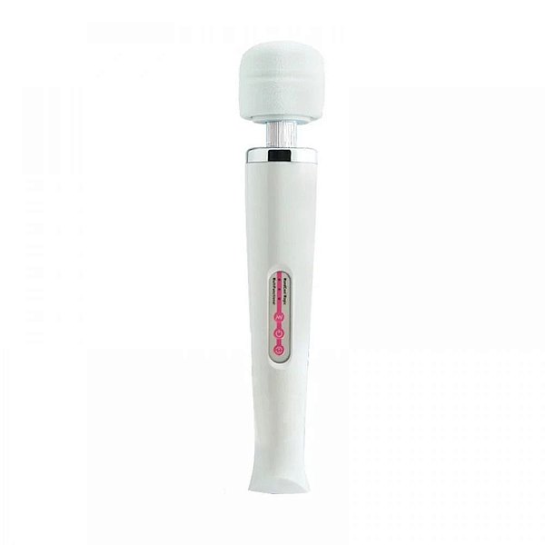 Youvibe - Massageador Recarregável 10 vibrações com Cabeça Flexível | Cor: Branco