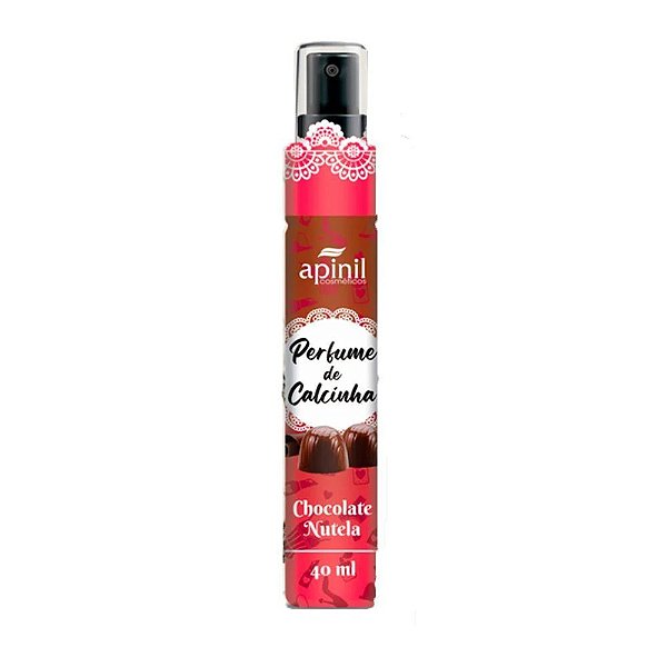 Apinil Cosméticos - Perfume De Calcinha Aromático 40 Ml | Aroma: Chocolate Nutela